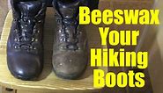 How to Beeswax Boots