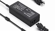 HP 65W AC Adapter Laptop Charger Replacement for HP EliteBook 840 830 850 820 745 G3 G4 G5 G6, HP Pavilion x360 15 13,HP Notebook 14 15, HP Envy X360 15 17 13 15-w117cl 17m-bw0013dx Power Supply Cord