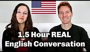 1.5 HOUR English Conversation Lesson