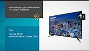 Smart TV Samsung UN48JU6000G LED 4K UHD de 32 Polegadas