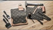 Making a D.I.Y. Louis Vuitton Cowboy Wallet! (Part 1)