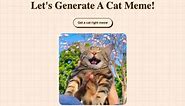 Cat Meme Generator
