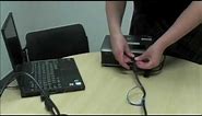 How to Connect a Laptop to a Projector (VGA Cable)