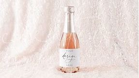HOW TO add your design to a mini champagne label mock up in Photoshop