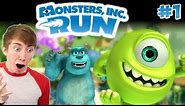 Monsters Inc Run - IT'S AWESOME BECAUSE IT'S MONSTERS INC - Part 1 (iPhone Gameplay Video)