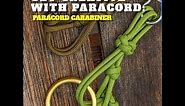 How to make a beautiful Paracord Carabiner keychain?