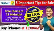 Flipkart Big Billion Day Sale - How to Buy iPhone in Big Billion Day 2023 | Amazon Great Indian Sale