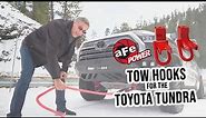 aFe POWER Front Tow Hooks for the 22-24 Tundra (In Action!)