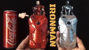 Iron Man Iphone Armor Case using Soda can