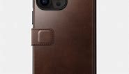 Modern Leather Folio - iPhone 14 Pro Max | Rustic Brown | Horween | NOMAD®