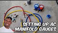 How to Assemble and Setup AC Manifold Gauges - HVAC