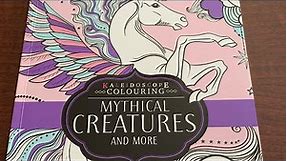 Mythical Creatures coloring book review