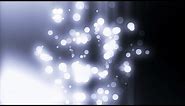 glowing blue bokeh particles - free HD overlay