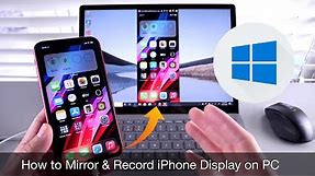 How to Mirror iPhone to PC EASY