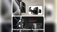 LISEN for Gooseneck Phone Holder for Bed Desk [3rd Upgrade] Cell Phone Stand for Desk Bed iPhone Holder Laying Down，Flexible Arm Clamp Clip Phone Mount Stand for Filming Fits iPhone 15 Max All Phone