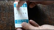 7 panel drug testing kit information Doing a urine drug test.