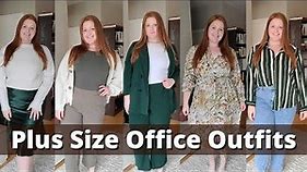 Plus Size Workwear Haul | Business Casual Office Outfits, Size 16-18 1XL-2Xl