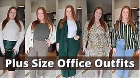 Plus Size Workwear Haul | Business Casual Office Outfits, Size 16-18 1XL-2Xl