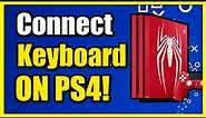 How to Connect Bluetooth Keyboard to PS4 Console (Easy Tutorial)