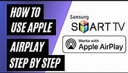 How to Use Apple Airplay on Samsung Smart TV