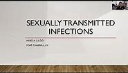 Sexually Transmitted Infections | National Fellow Online Lecture Series