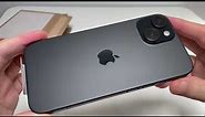 iPhone 15 Black Unboxing