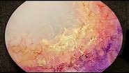 [37] Abstract Alcohol Ink Art on Canvas