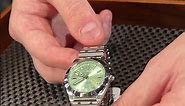 Breitling Chronomat 32 Mint Green Diamond Dial Steel Ladies Watch A77310 Review | SwissWatchExpo