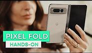 Google Pixel Fold - Google's FIRST FOLDING PHONE! - Hands-on