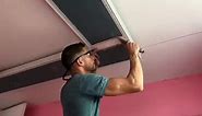 How to make a floating ceiling in Gypsum Board with led lights
