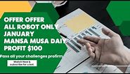 Mansa Musa 2.0: The Apex of Robotics Worldwide – Limited-Time Offer for January Thrills!