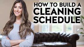 Organize Your Cleaning Schedule! (Daily, Weekly & Monthly Cleaning Routines)