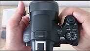 SONY DSC HX400V UNBOXING and short review
