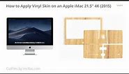 Apple iMac 21.5-inch 2015 3M Vinyl Skin Application Tutorial | VecRas