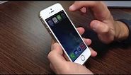 عرض آيفون 5S وشرح لمواصفاته وطريقة استخدامه مع Unboxing & Review of the iPhone 5S from Ooredoo