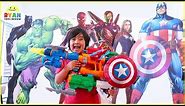 Marvel Avengers Endgame Superhero Nerf Toys Hide and Seek