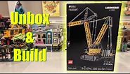 LEGO 42146 Liebherr Crawler Crane LR 13000 - Unbox & Build