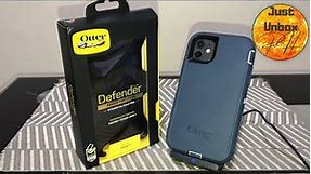 Unboxing & Assembling Otterbox Defender Series Screenless Edition (Gone Fishin Blue) for iPhone 11