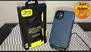Unboxing & Assembling Otterbox Defender Series Screenless Edition (Gone Fishin Blue) for iPhone 11