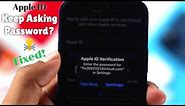 How to Stop iPhone Keeps Asking for Password iOS 15!