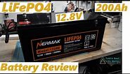 NERMAK 12V 200Ah LiFePO4 battery review | Budget Friendly?