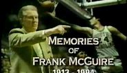 USC Gamecocks Basketball ~ Memories Of Frank McGuire ~ 1994 Joe Daggett Tribute
