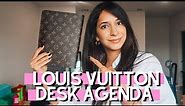 Louis Vuitton Desk Agenda Cover Review | How I Have Been Using It | Is It Worth it?