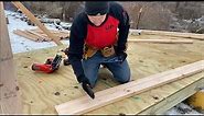 Wall Framing - How to measure 16” on center (oc) - stud layout