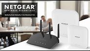 Introducing Business Essentials WiFi 6 Access Points by NETGEAR
