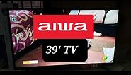 aiwa 39" inch | LED | HD | digital Tv.