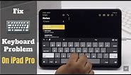 Fix Keyboard Problem on iPad Pro | 5 Easy Ways iPad Keyboard Not Working Solved