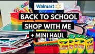 Walmart Back to School Haul and Walkthrough Teacher School Supplies Shop With Me