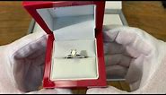 James Allen Oval Diamond Engagement Ring Unboxing
