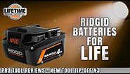 Free Batteries For LIFE… SERIOUSLY! — Ridgid Max Output Lifetime Service Agreement